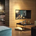 Gas Fire Installation in Kent | Coeval Fires 7 Modern living room with Coeval Fires contemporary gas fireplace.